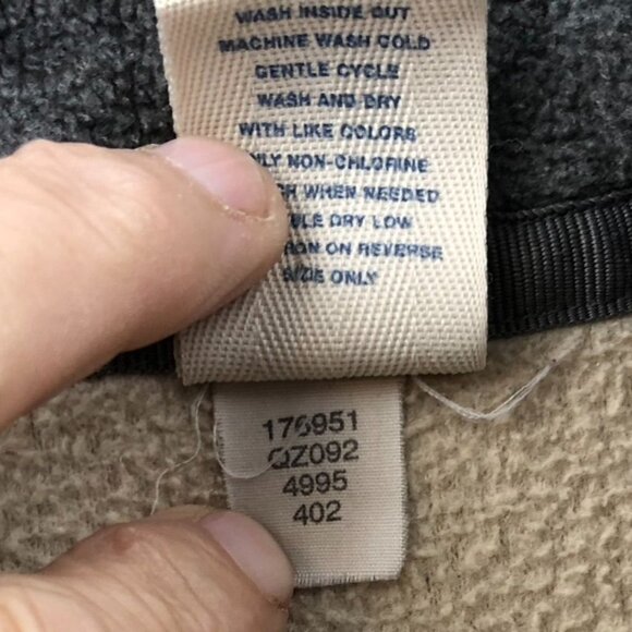 Old Navy Womens Fleece Jacket Medium Pullover Beige 1/4 Zip Cozy Outdoors Casual - Picture 9 of 12